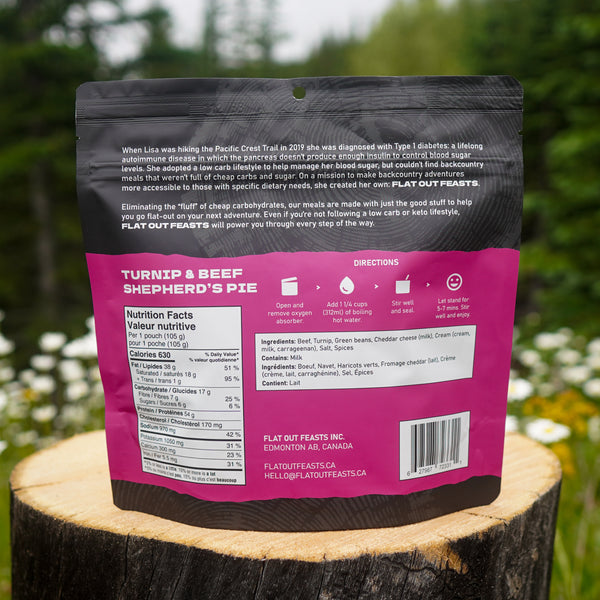 Turnip & Beef Shepherd's Pie