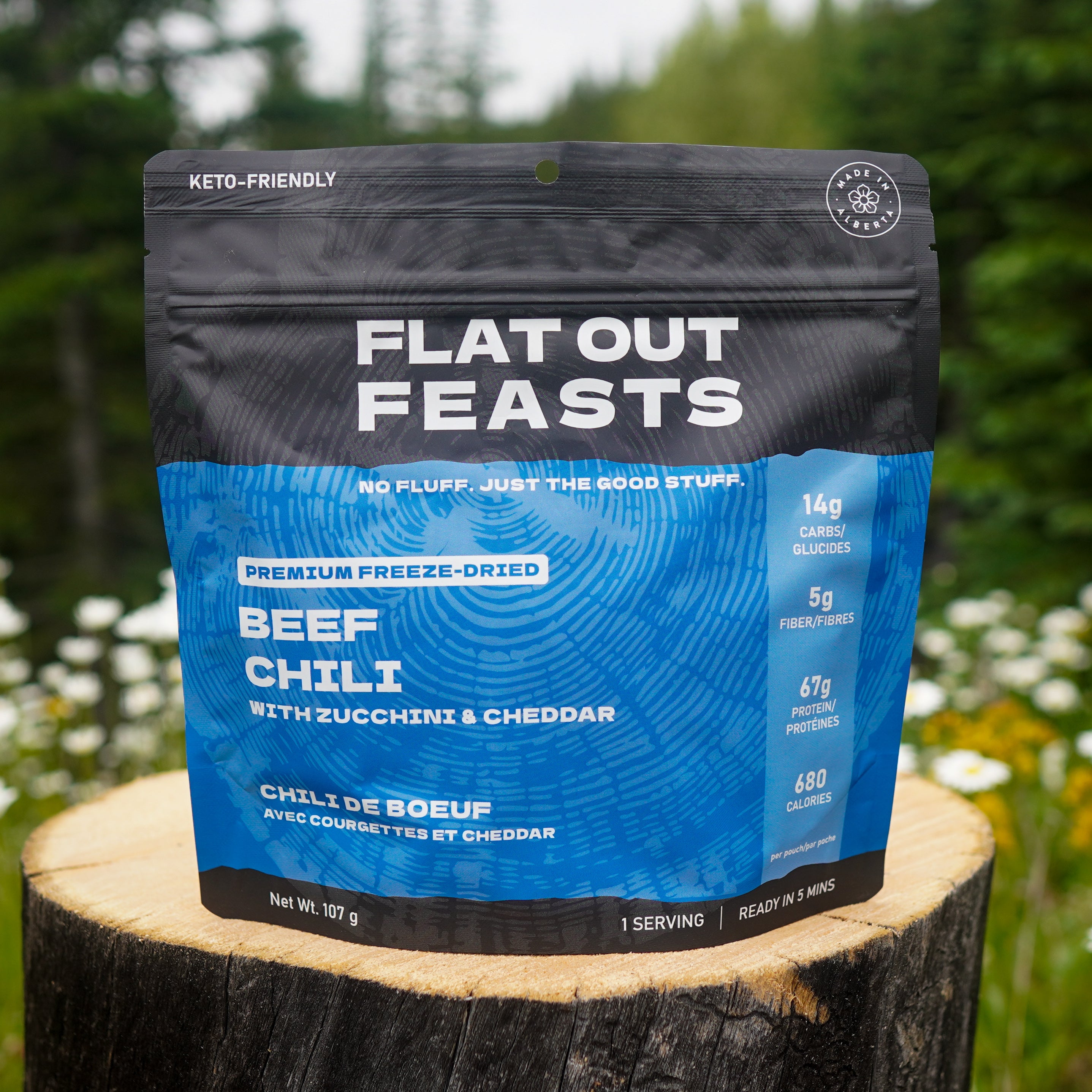 Keto Freeze-Dried Meal - Beef Chili - Canada – Flat Out Feasts