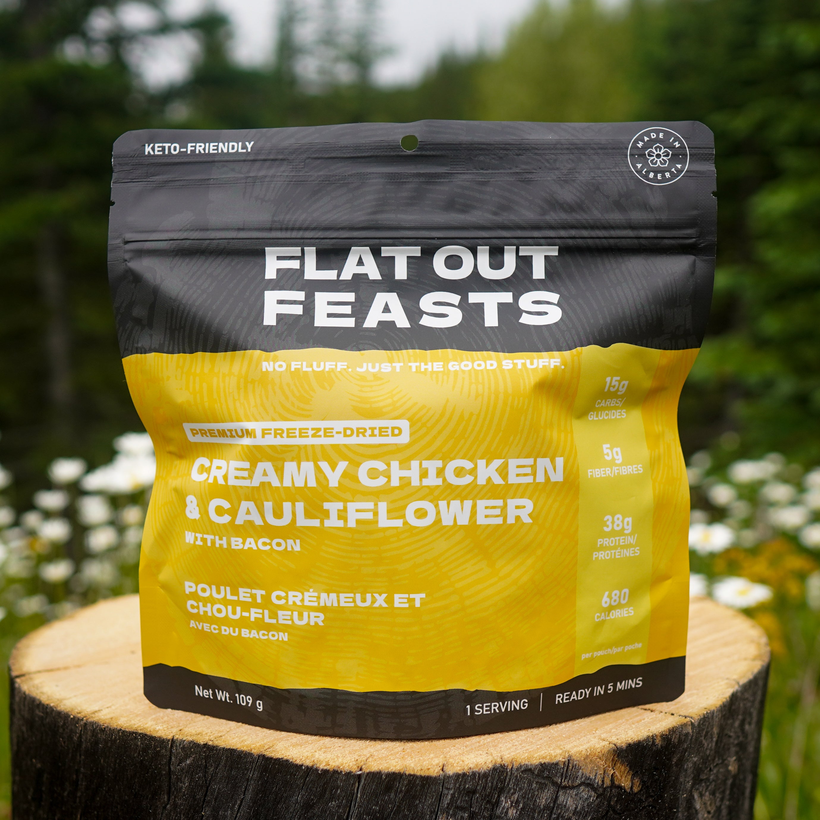 ダイエットフード NDD SELECT NOW Keto Freeze-Dried Meal - Creamy Chicken & Cauliflower - Canada