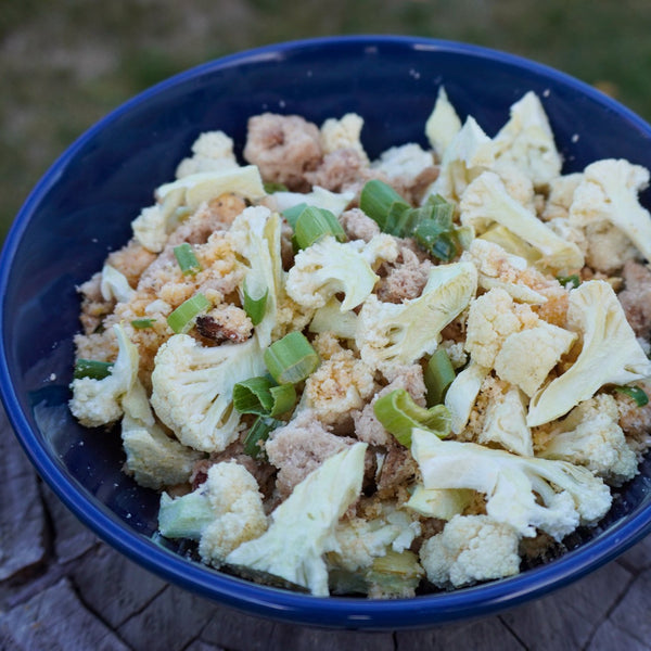 Keto freeze-dried meal, Creamy Chicken and Cauliflower, Canada, Dehydrated