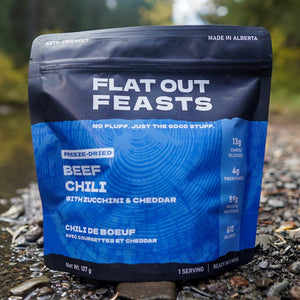 Keto freeze-dried meal, Beef Chili, Canada, Dehydrated