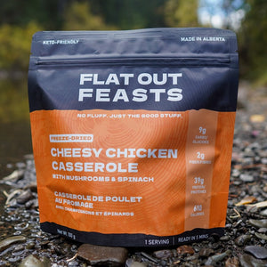 Keto freeze-dried meal, Cheesy Chicken Casserole, Canada, Dehydrated