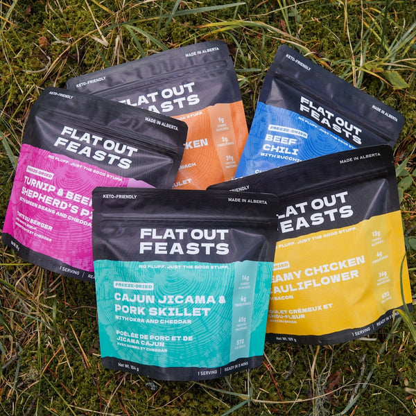 Keto freeze-dried meals, Sampler Pack, Canada, Dehydrated